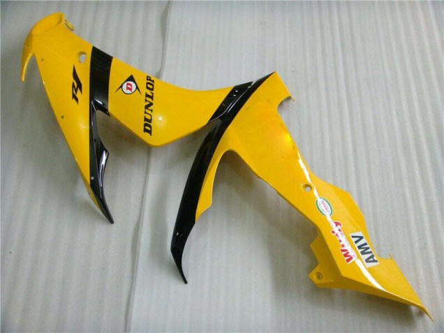 04-06 Yellow Yamaha YZF R1 Motorcycle Fairings 04-06 Yellow Yamaha YZF R1 Motorcycle Fairings