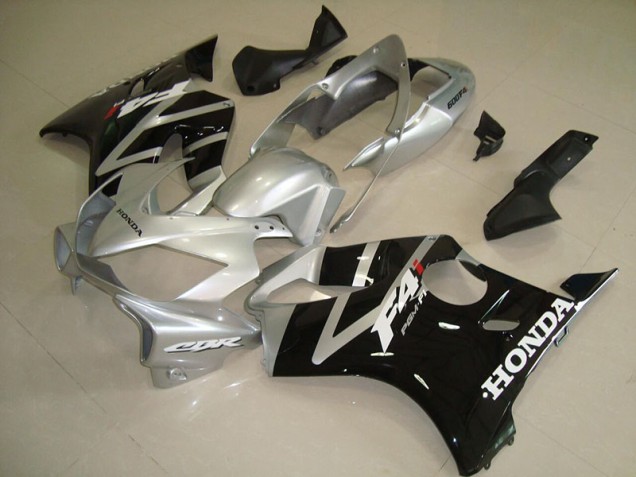 04-07 Black Silver Honda CBR600 F4i Motorcycle Fairings