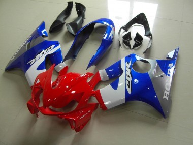 04-07 Blue Red White Honda CBR600 F4i Motorcycle Fairings