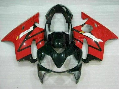 04-07 Red Black Honda CBR600 F4i Motorcycle Fairings