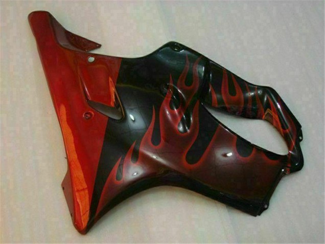 04-07 Red Flame Honda CBR600 F4i Motorcycle Fairings 04-07 Red Flame Honda CBR600 F4i Motorcycle Fairings