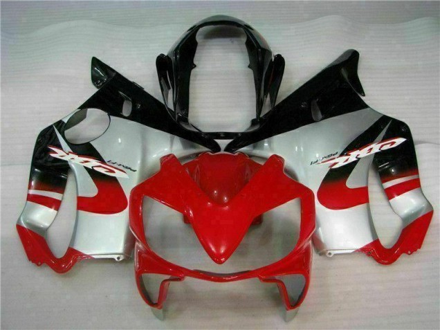 04-07 Red Silver Honda CBR600 F4i Motorcycle Fairing 04-07 Red Silver Honda CBR600 F4i Motorcycle Fairing