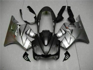 04-07 Silver Black Honda CBR600 F4i Motorcycle Fairings