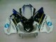 04-07 White Black Honda CBR600 F4i Motorcycle Fairing 04-07 White Black Honda CBR600 F4i Motorcycle Fairing