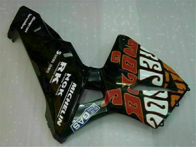 05-06 Black Red Yellow 46 Honda CBR600RR Motorcycle Fairings