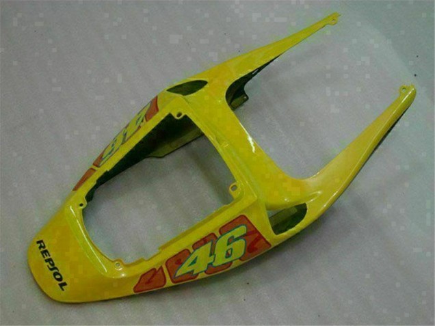 05-06 Black Red Yellow 46 Honda CBR600RR Motorcycle Fairings