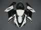 05-06 Black White Kawasaki ZX6R Motorcycle Fairing 05-06 Black White Kawasaki ZX6R Motorcycle Fairing