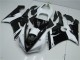 05-06 Black White Kawasaki ZX6R Motorcycle Fairings 05-06 Black White Kawasaki ZX6R Motorcycle Fairings