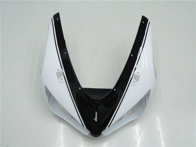 05-06 Black White Kawasaki ZX6R Motorcycle Fairings 05-06 Black White Kawasaki ZX6R Motorcycle Fairings