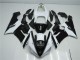 05-06 Black White Kawasaki ZX6R Motorcycle Fairings 05-06 Black White Kawasaki ZX6R Motorcycle Fairings