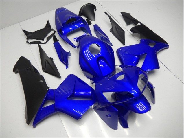 05-06 Blue Black Honda CBR600RR Motorcycle Fairings 05-06 Blue Black Honda CBR600RR Motorcycle Fairings