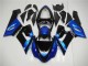 05-06 Blue Black Kawasaki ZX6R Motorcycle Fairings 05-06 Blue Black Kawasaki ZX6R Motorcycle Fairings