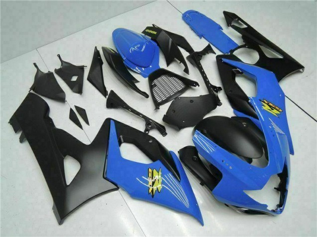 05-06 Blue Black Suzuki GSXR 1000 Motorcycle Fairing Kits