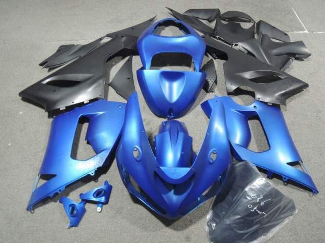 05-06 Blue Kawasaki ZX6R Motorcycle Bodywork 05-06 Blue Kawasaki ZX6R Motorcycle Bodywork