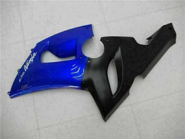 05-06 Blue Kawasaki ZX6R Motorcycle Fairings 05-06 Blue Kawasaki ZX6R Motorcycle Fairings