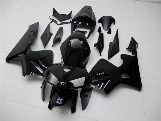 05-06 Glossy Black Honda CBR600RR Motorcycle Fairing