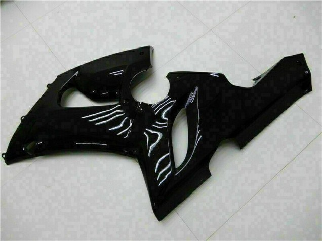 05-06 Glossy Black Kawasaki ZX6R Motorcycle Fairing 05-06 Glossy Black Kawasaki ZX6R Motorcycle Fairing