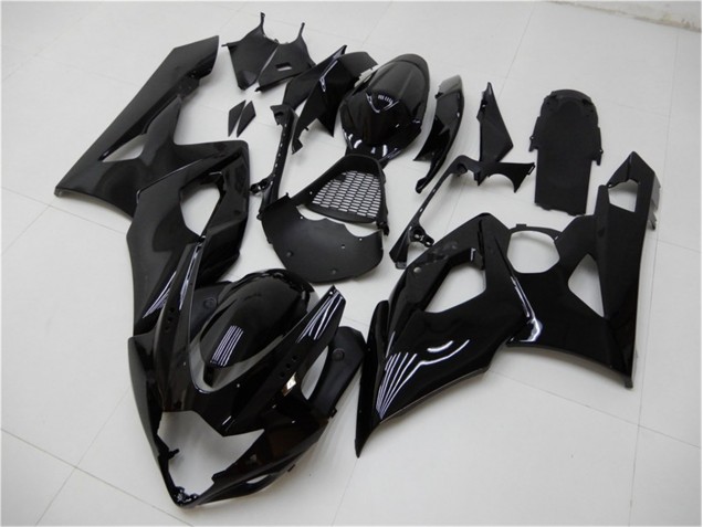 05-06 Glossy Black Suzuki GSXR 1000 Motorcycle Fairings 05-06 Glossy Black Suzuki GSXR 1000 Motorcycle Fairings