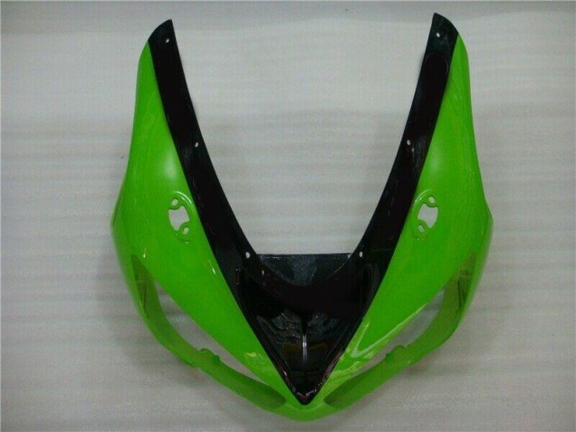 05-06 Green Black Kawasaki ZX6R Motorcycle Fairings 05-06 Green Black Kawasaki ZX6R Motorcycle Fairings