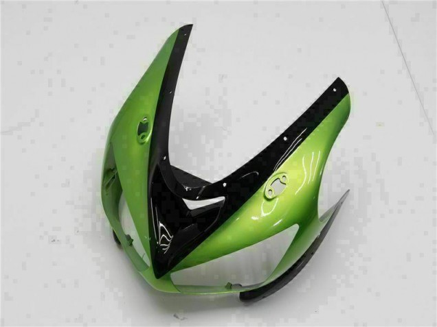 05-06 Green Kawasaki ZX6R Motorcycle Fairing Kits & Plastic 05-06 Green Kawasaki ZX6R Motorcycle Fairing Kits & Plastic