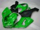 05-06 Green Matte Black Kawasaki ZX6R Motorcycle Fairings 05-06 Green Matte Black Kawasaki ZX6R Motorcycle Fairings