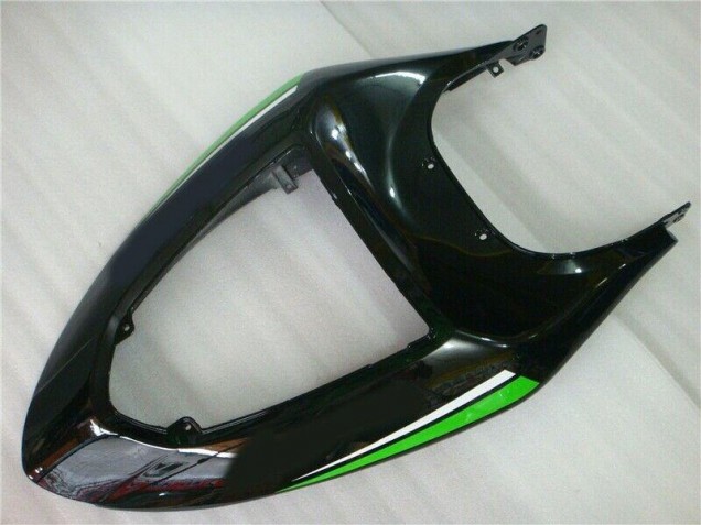 05-06 Green White Black Kawasaki ZX6R Motorcycle Fairings 05-06 Green White Black Kawasaki ZX6R Motorcycle Fairings