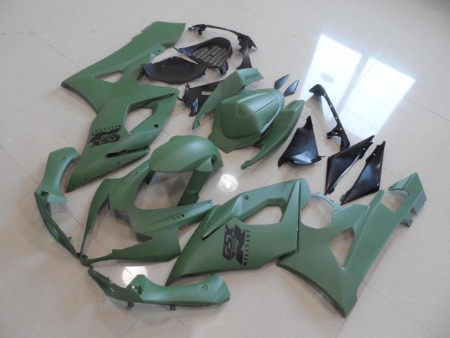 05-06 Matte Army Green Suzuki GSXR 1000 Motorcycle Fairings 05-06 Matte Army Green Suzuki GSXR 1000 Motorcycle Fairings