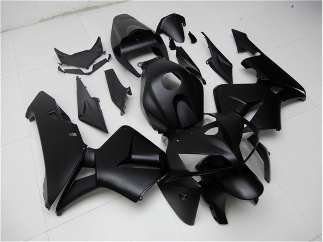 05-06 Matte Black Honda CBR600RR Motorcycle Fairings