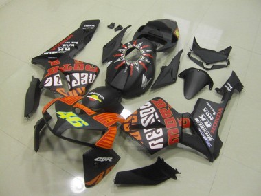 05-06 Matte Black Rossi Honda CBR600RR Motorcycle Fairings
