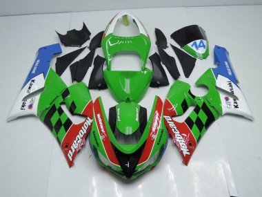 05-06 Motocard Kawasaki ZX6R Motorcycle Fairings