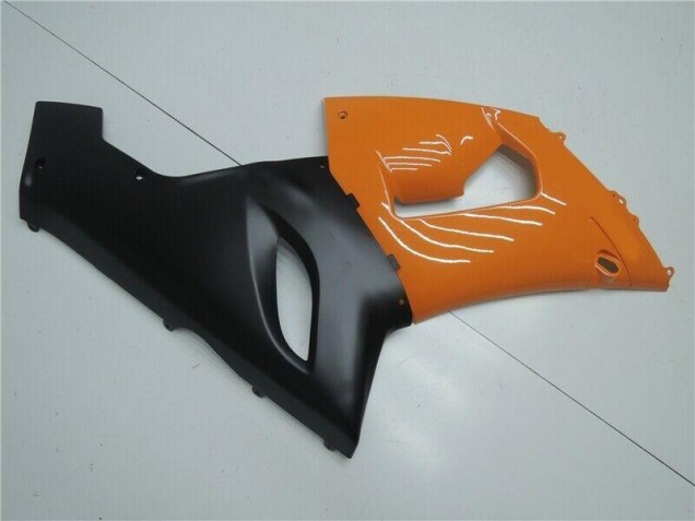 05-06 Orange Black Kawasaki ZX6R Motorcycle Fairings 05-06 Orange Black Kawasaki ZX6R Motorcycle Fairings