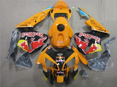 05-06 Orange Black Red Bull Honda CBR600RR Motorcycle Fairings