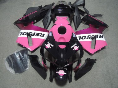 05-06 Pink Black Repsol Honda CBR600RR Motorcycle Fairings