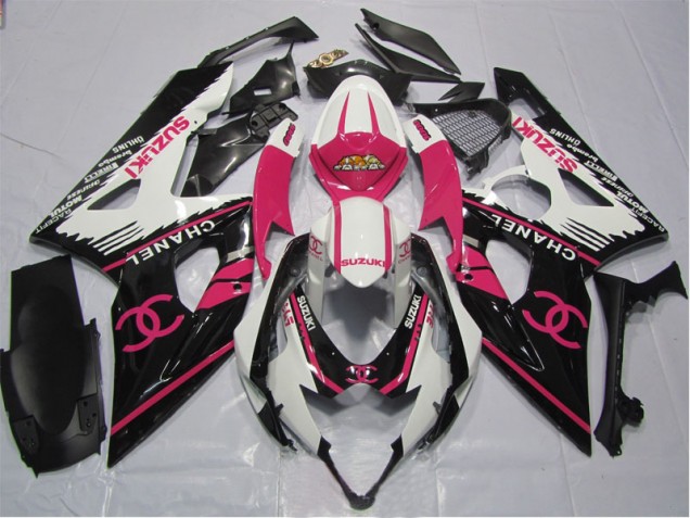 05-06 Pink Chanel Suzuki GSXR 1000 Motorcycle Fairings 05-06 Pink Chanel Suzuki GSXR 1000 Motorcycle Fairings