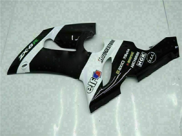 05-06 Red Black Kawasaki ZX6R Motorcycle Fairing 05-06 Red Black Kawasaki ZX6R Motorcycle Fairing