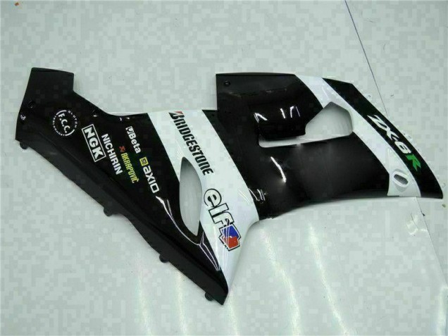 05-06 Red Black Kawasaki ZX6R Motorcycle Fairing 05-06 Red Black Kawasaki ZX6R Motorcycle Fairing