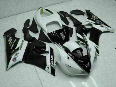 05-06 Red Black Kawasaki ZX6R Motorcycle Fairing