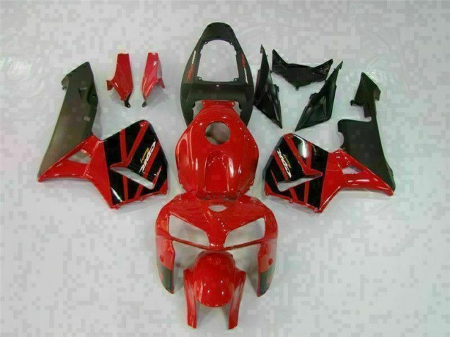 05-06 Red Honda CBR600RR Motorcycle Fairings