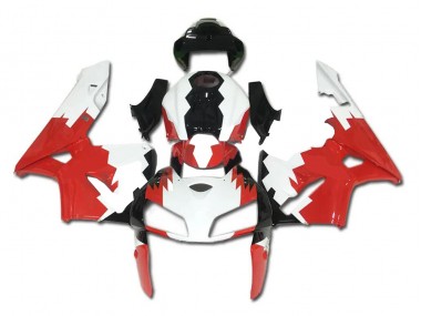 05-06 Red White Black Honda CBR600RR Motorcycle Bodywork