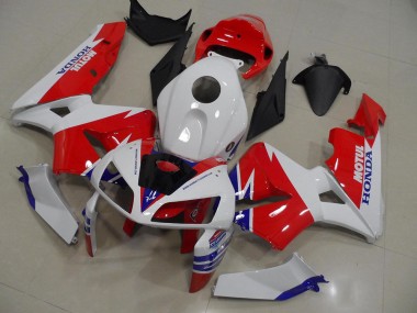 05-06 Red White Honda CBR600RR Motorcycle Fairing