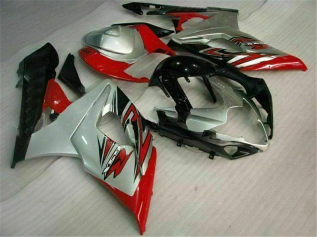 05-06 Red White Suzuki GSXR 1000 Motorcycle Bodywork 05-06 Red White Suzuki GSXR 1000 Motorcycle Bodywork