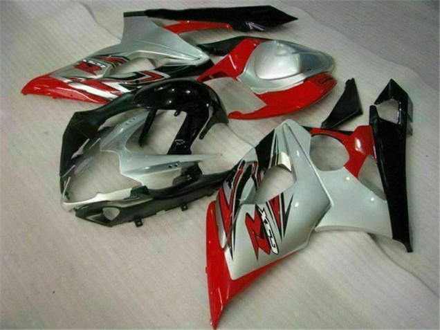 05-06 Red White Suzuki GSXR 1000 Motorcycle Bodywork 05-06 Red White Suzuki GSXR 1000 Motorcycle Bodywork