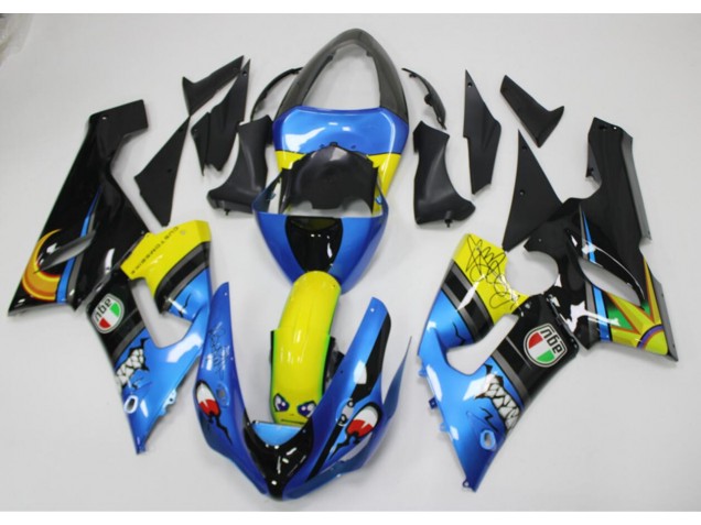 05-06 Shark Kawasaki ZX6R Motorcycle Fairings 05-06 Shark Kawasaki ZX6R Motorcycle Fairings