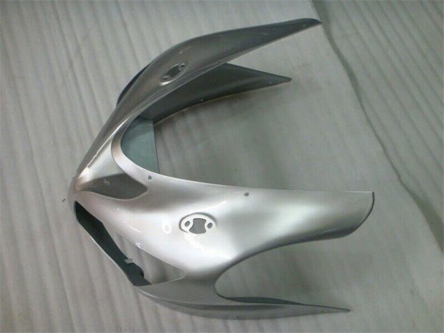 05-06 Silver Black Kawasaki ZX6R Motorcycle Fairings 05-06 Silver Black Kawasaki ZX6R Motorcycle Fairings