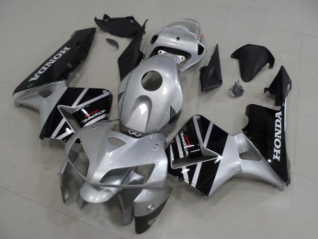 05-06 Silver Grey Honda CBR600RR Motorcycle Fairings 05-06 Silver Grey Honda CBR600RR Motorcycle Fairings