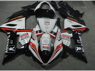 05-06 White Black Rizoma Playboy Kawasaki ZX6R Motorcycle Fairing