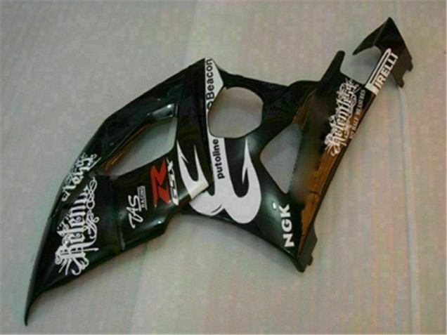 05-06 White Black Suzuki GSXR 1000 Motorcycle Fairings 05-06 White Black Suzuki GSXR 1000 Motorcycle Fairings
