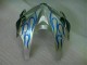05-06 White Blue Flame Honda CBR600RR Motorcycle Fairings 05-06 White Blue Flame Honda CBR600RR Motorcycle Fairings
