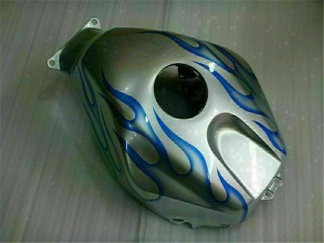 05-06 White Blue Flame Honda CBR600RR Motorcycle Fairings 05-06 White Blue Flame Honda CBR600RR Motorcycle Fairings
