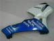 05-06 White Blue Honda CBR600RR Motorcycle Fairings